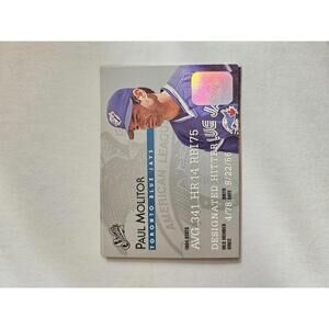 Paul Molitor - HOF - 1995 STUDIO  #10 - RAW Mint - Blue Jays